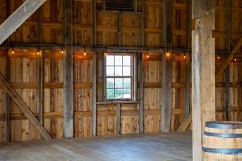 restored bank barn in Poolesville, MD